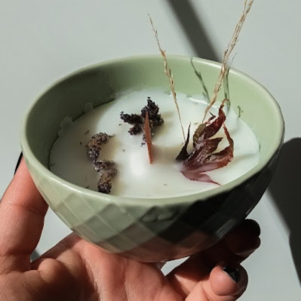 Corazon Radiante- Amor y Amistad - Vela de Soya Artesanal